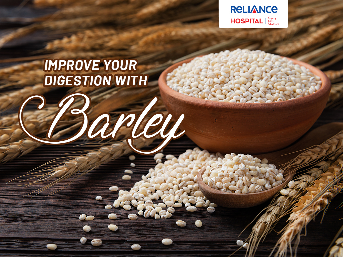 Improve your digestion with barley
