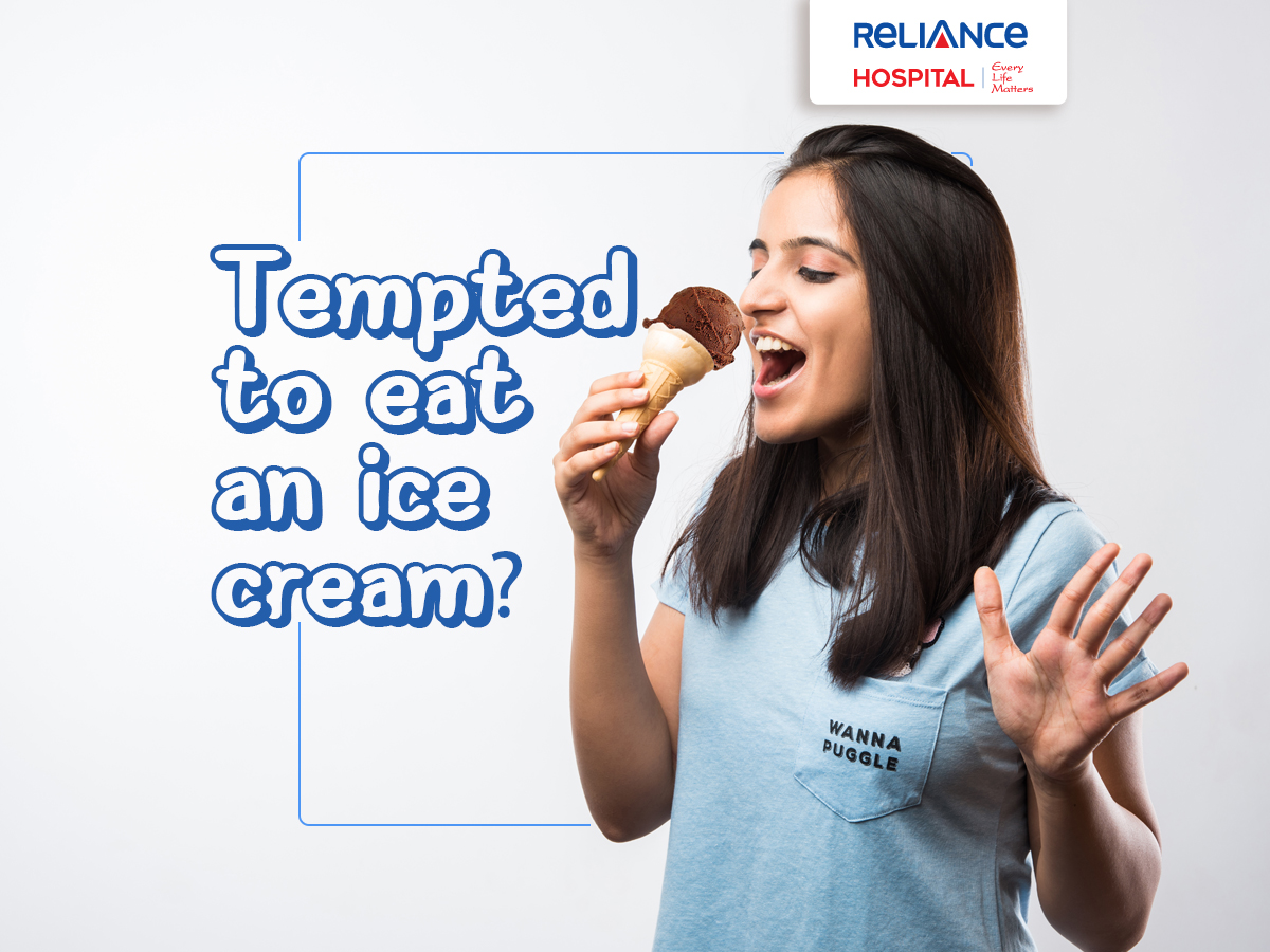 Tempted to eat an ice cream?