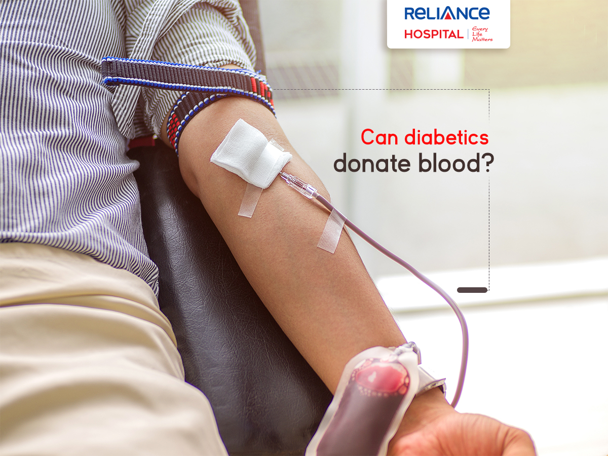 Can diabetics donate blood?