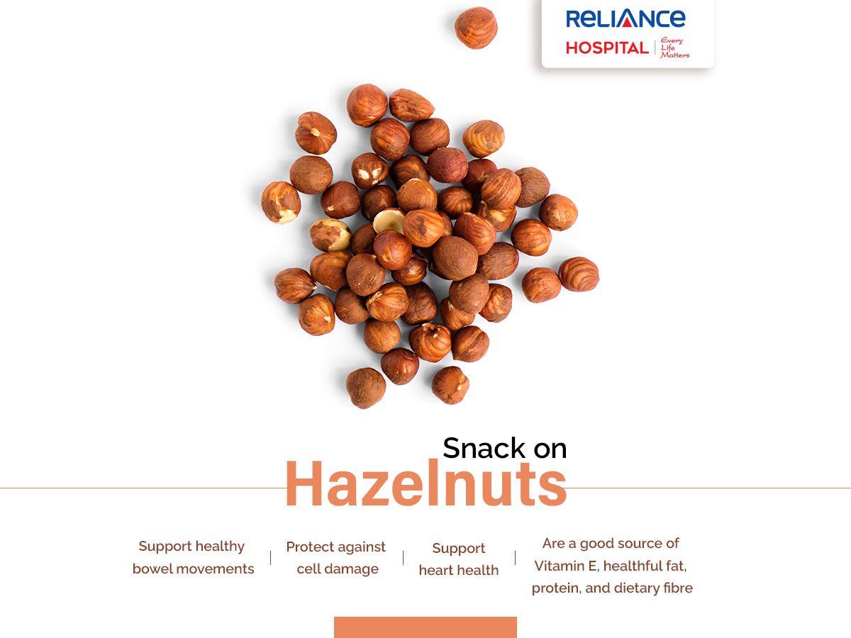 Health benefits of hazelnuts