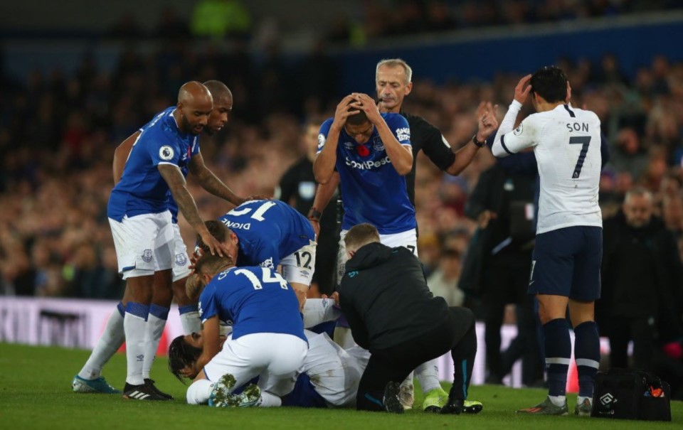Tottenham Y Everton Empataron En Un Partido Que Tuvo Una Dura Lesion