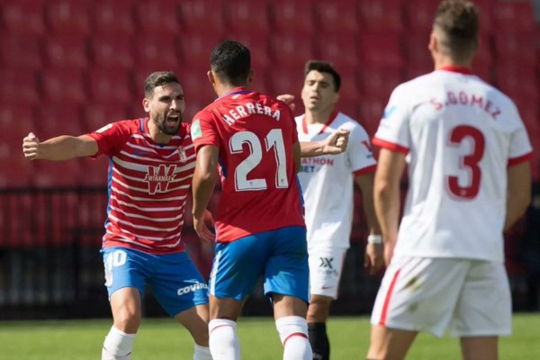 Con gol del venezolano, Yangel Herrera, el Granada se impuso 1-0 ante el Sevilla