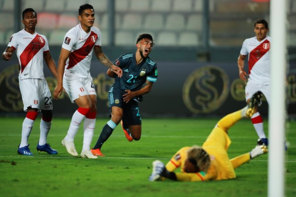 Nicolás González marcó por segunda partido seguido.