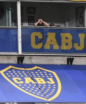 Dalma ocupó el palco de su papá Diego y la emoción estuvo latente todo el encuentro.