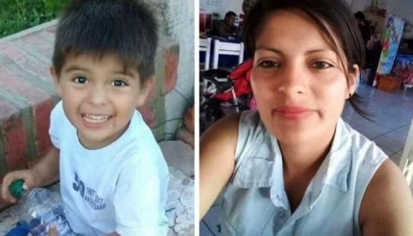 El pequeño Alexis y su madre, Ana Gómez. Imagen gentileza Purmamarca Diario Digital.