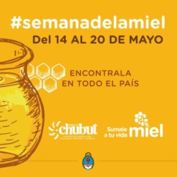 Chubut difunde la campa&ntilde;a "Sumale miel a tu vida"