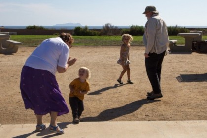 Dance party at the park