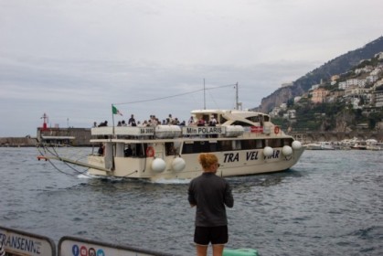 Our ferry arrives