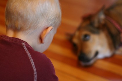 Roman gives Zoe a good stare-down