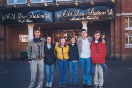 Me, Barlo, Chryssi, Spike, Mark, and Ryan in Oxford 