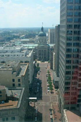 The Capitol from the top of the momument