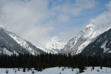 Up into the valley