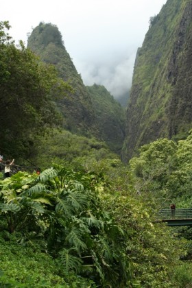 Iao Needle and a bit of the bridge