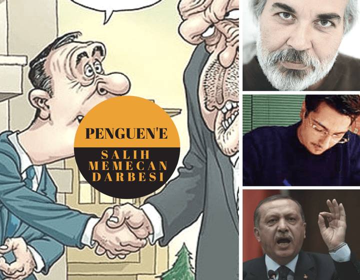 Penguen Dergisi Çizerlerine Verilen 11’er Ay Hapis Cezası, Salih Memecan’ın Denetiminde 6 Ay Karikatür Çizme Cezasına Çevrildi
