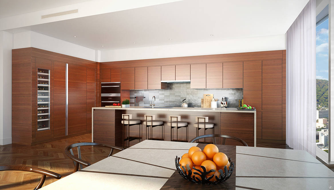 Anaha penthouse kitchen
