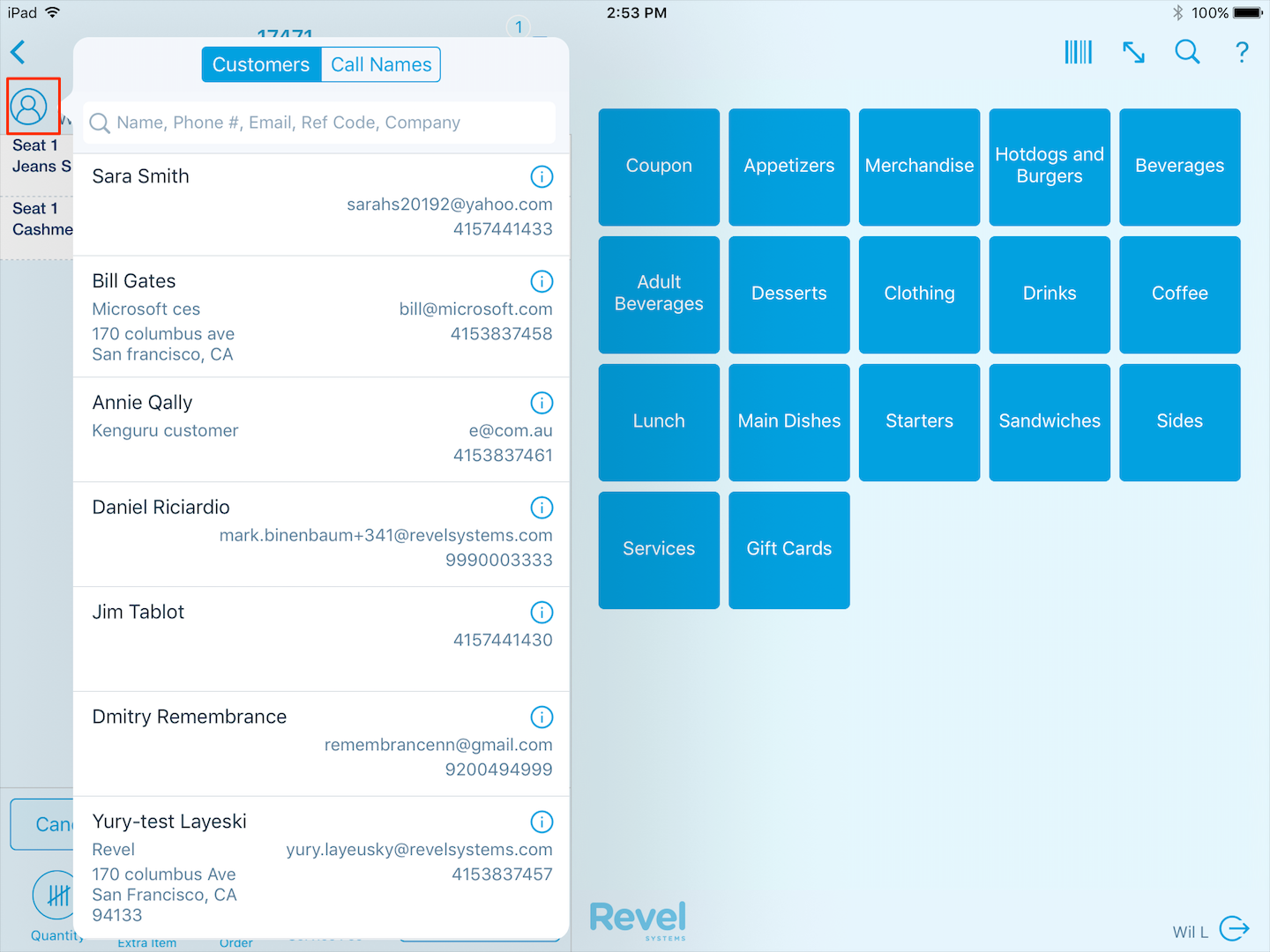 House Accounts on the POS