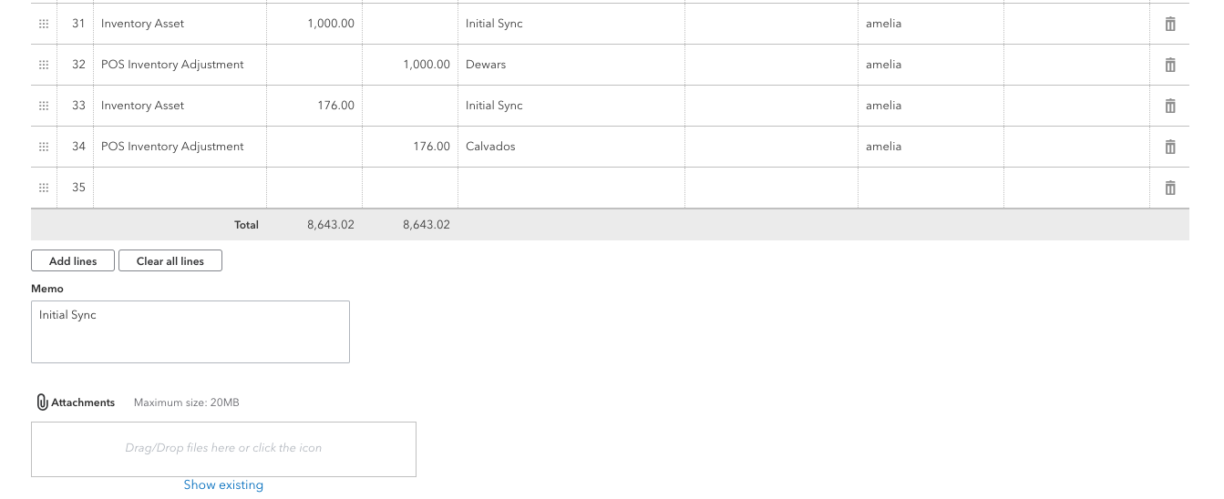 Inventory Purchase Orders in QBO