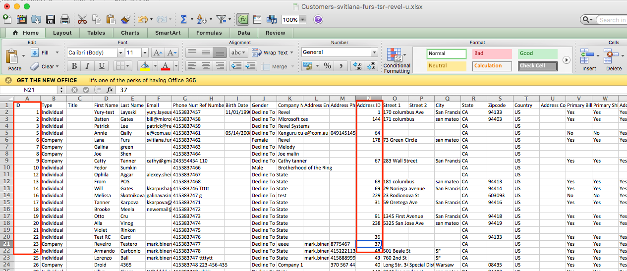 crm export import guide revel systems help site crm spreadsheet