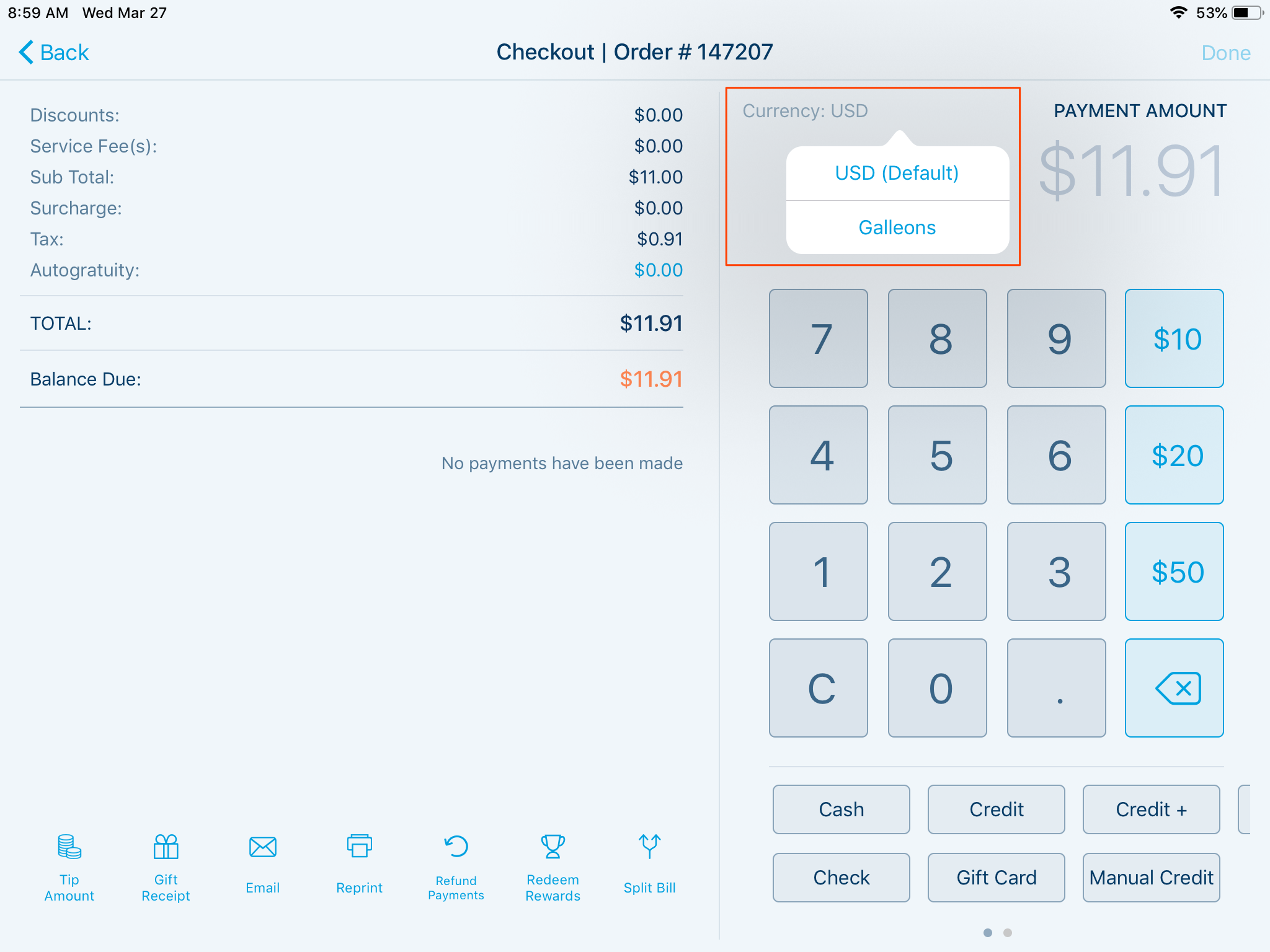 Can I accept different currencies?
