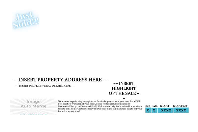 V3 KM What is the Value of your Home Postcard