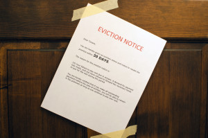 Eviction process Notice