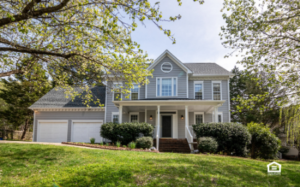 Two story single family rental property