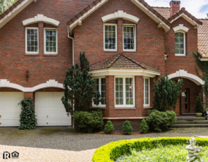Two Garage Brick House in Providence