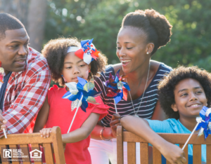 Summerville Family Celebrating Memorial Day