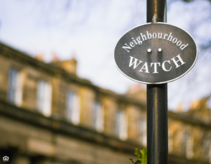 Norwalk Neighborhood Watch Sign