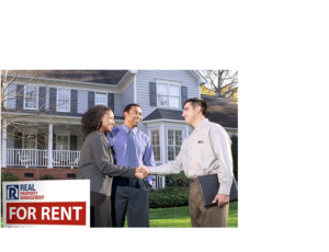 Property Managers Shaking the Hands of New Grand Rapids Residents