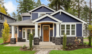 Exterior View of a Beautiful Rental Home in Gaithersburg