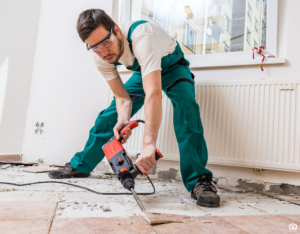 White Marsh Tenant Trying to Fix Floors in a Rental Property