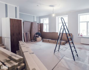 Glen Burnie House in the Midst of Remodeling Construction