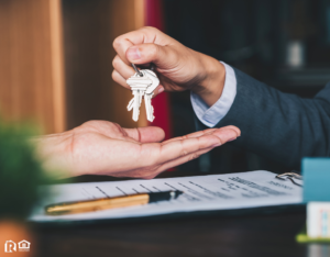 Sterling Heights Investor Being Handed a Set of Keys