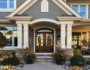 Simi Valley Rental Property with a Decorated Front Porch