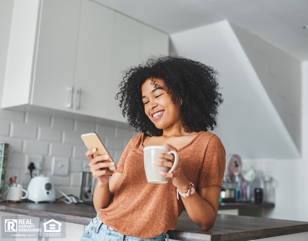 Happy Temple Tenant in a Low-Maintenance Rental Kitchen