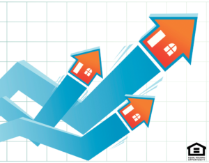 Houses Incorporated Into a Graph Representing Growth and Progress