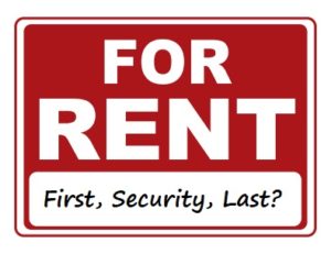 last month's rent
