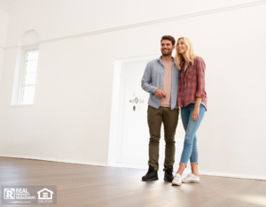 Couple Taking Self-Guided Property Tour in Lawrenceville