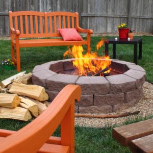 A Nice Little Fire Pit in the Backyard of your Middleton Rental Property