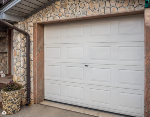 View of the Garage Door on a Waldorf Rental Property