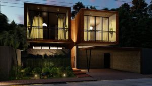 House in Residential Area
