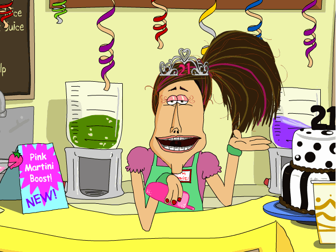 funny 21st birthday cartoons