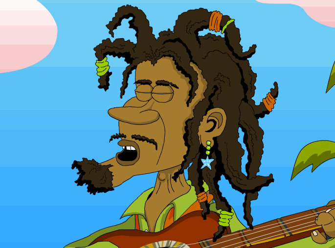 Funny Reggae Mon ecards by Rubber Chicken Cards