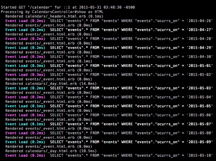 calendar_sql_query Episode 006