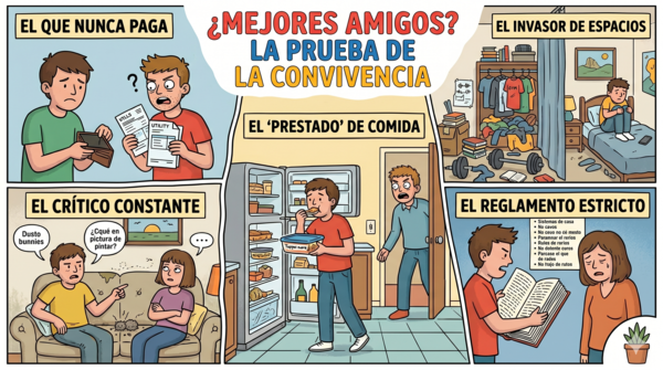 ¿Mejores Amigos? La prueba de la convivencia