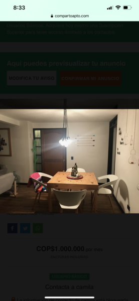 Foto principal habitación