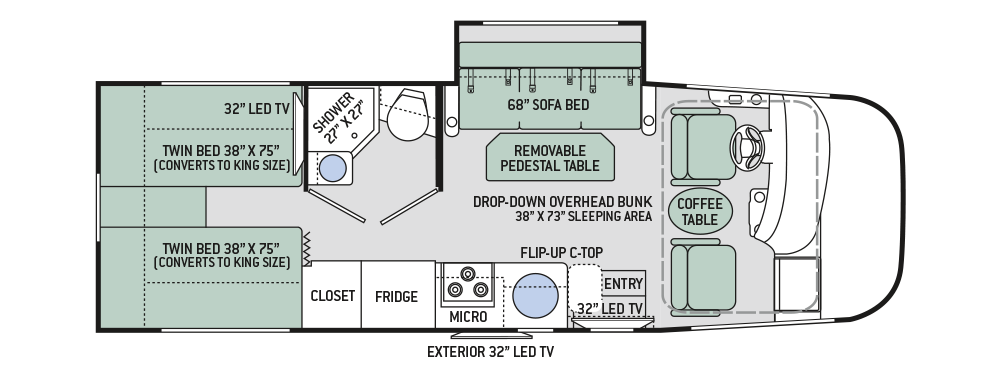 Giant Rv 2018 Thor Axis 24 1