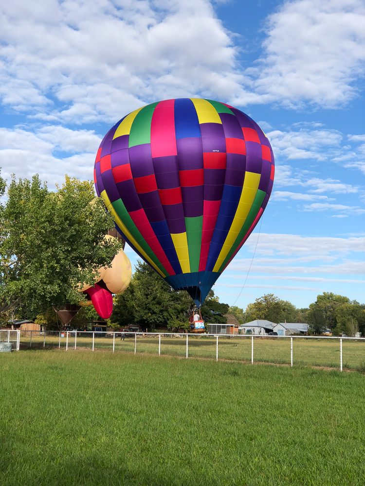 A colourful balloon