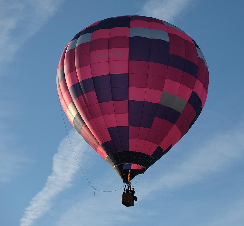 G-PURP hot air balloon